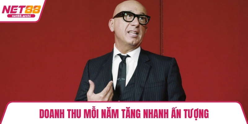 Doanh thu mỗi năm tăng nhanh ấn tượng