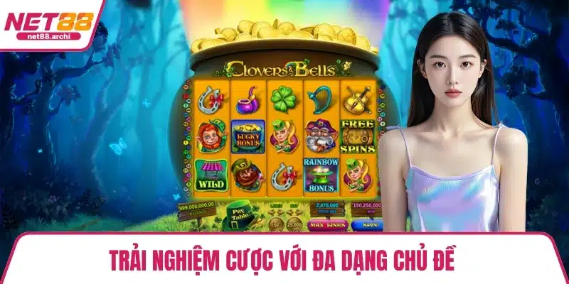 Trải nghiệm cược với đa dạng chủ đề